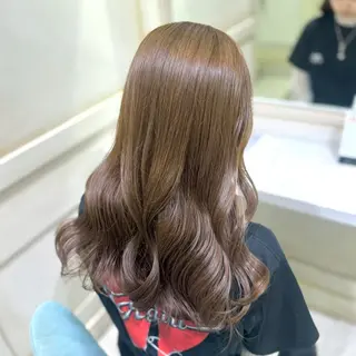 カラー 💙透明感カラー/ 縮毛矯正/ゆうな💙のヘアスタイル