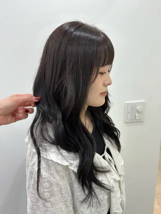 ロング カラー レイヤー/ナチュラル 💐nao.のヘアスタイル