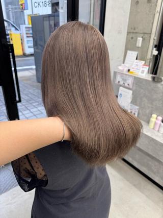 カラー Asami/名古屋/ ハイトーン/デザインのヘアスタイル