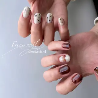 ネイル freex nail /ニュアンス/個性派のネイルデザイン