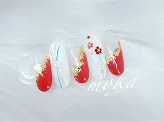 ネイル 胡蝶蘭レディースサロ ンNailMOKAのネイルデザイン