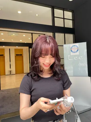 ミディアム BELLA ナナカのヘアスタイル