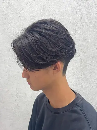メンズ 毛流れ/シャドウ 🇰🇷AYATOのヘアスタイル