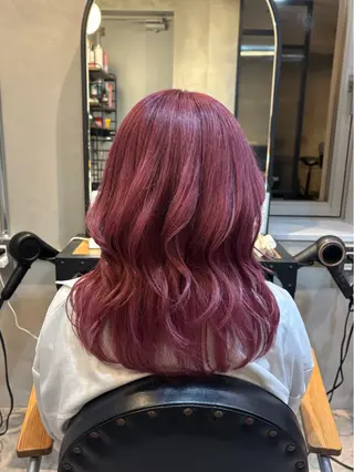 ミディアム 🎀ゆい /yui🎀のヘアスタイル