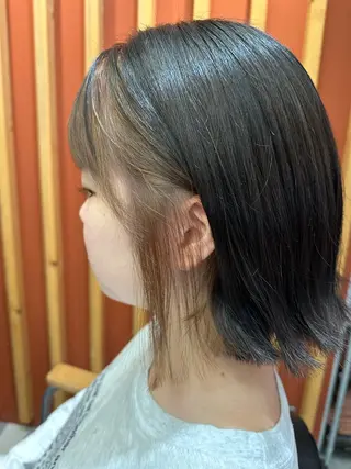 ショート 西浦慎二 /艶カラー/髪質改善のヘアスタイル