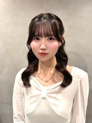 ヘアアレンジ 透明感カラー💎 アレンジ🩰Rimiのヘアスタイル