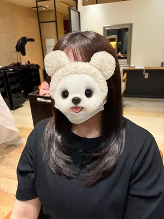 セミロング みゆ/ カラーリスト🎀のヘアスタイル