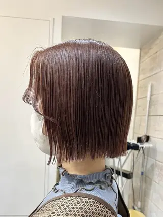 ショート カラー 透明感カラー/艶髪 /髪質改善/トーコのヘアスタイル