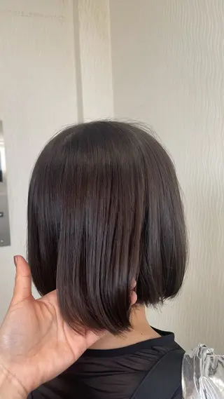 ミディアム 特化✨透明感カラー 白髪染め✨住田緋菜のヘアスタイル