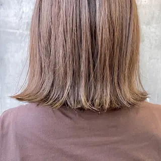 ミディアム カラー ヘアアレンジ 【ダメージレス施術】 【透明感】北村 拓也のヘアスタイル