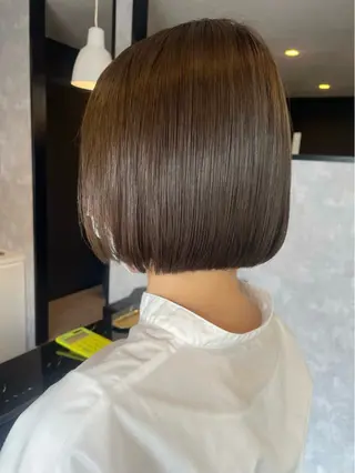 ミディアム カラー  ︎︎ 寧音のヘアスタイル