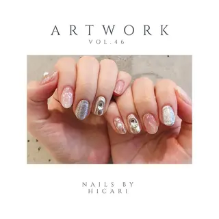 ショート カラー キッズ ネイル マツエク・マツパ illum hicariのネイルデザイン