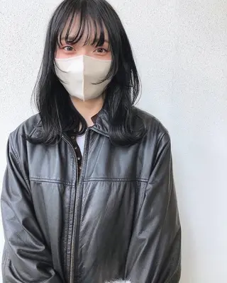 ロング カットモデル募集/ 新潟松崎/田村紗莉那のヘアスタイル