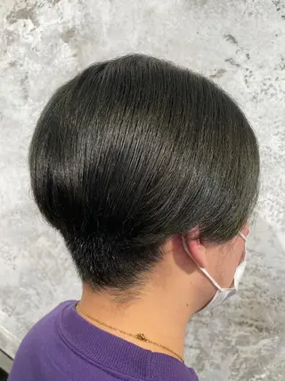 ショート 松田 真央のヘアスタイル