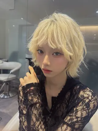 ショート カラー 💎透明感カラー特化 💎TAISEIのヘアスタイル