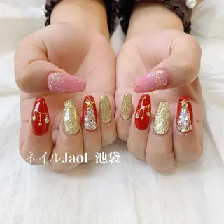 ロング ネイルJaol 池袋のネイルデザイン