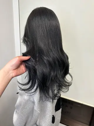 ミディアム カラー ブリーチカラー🫧 森　凪沙のヘアスタイル