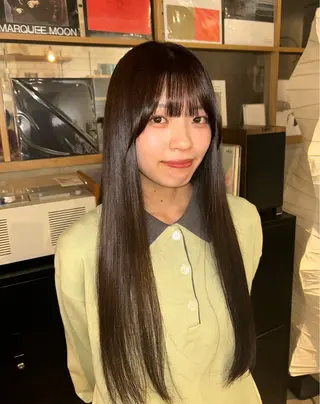 カラー ⭐️植田瑠菜⭐️ カラー／縮毛矯正のヘアスタイル