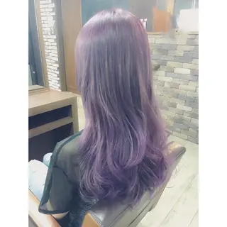 ショート ミディアム セミロング ロング カラー 前濱 ノゾミのヘアスタイル