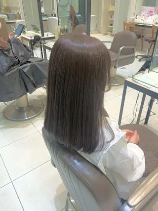 ミディアム 髪質改善/縮毛矯正 🎀小林 唯 🎀のヘアスタイル