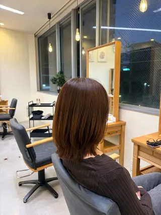 ミディアム 村上 一葉のヘアスタイル