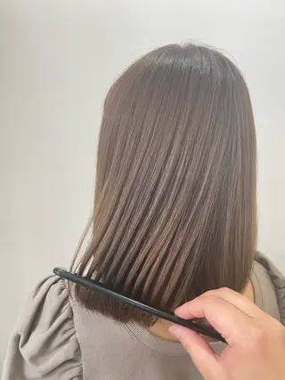 ミディアム オーナースタイリスト 奈須雄紀のヘアスタイル