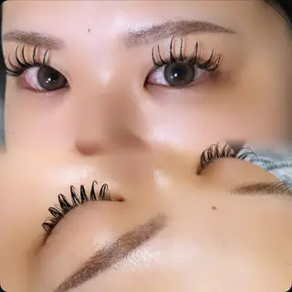 マツエク・マツパ 束感まつ毛/透明感 京都Yuuka🎀のマツエク・マツパデザイン