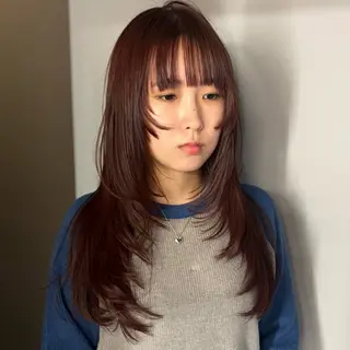 ロング カラー 原宿/透明感カラー 🌴yacoのヘアスタイル