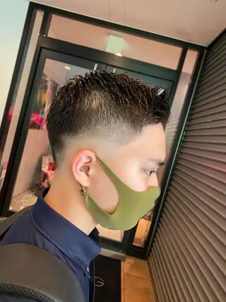 メンズ unopulir 景山 凌のヘアスタイル