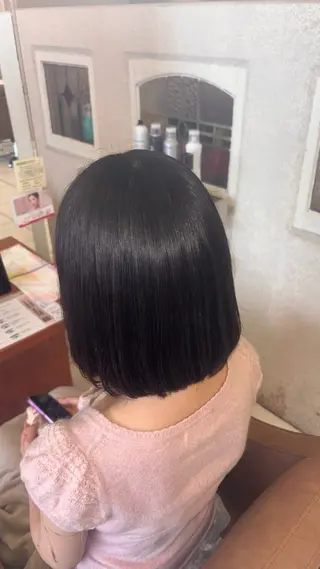 ミディアム 艶カラー 髪質改善 🍓苺奈のヘアスタイル