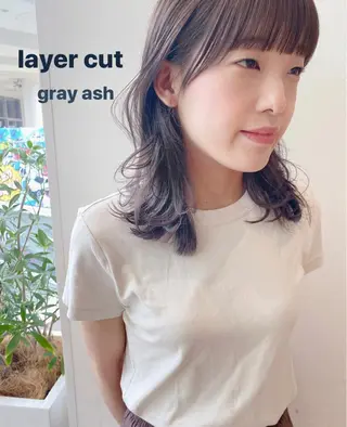 セミロング カラー アイブロウ 🍋黒瀬梨央の眉毛・アイブロウイメージ
