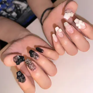 セミロング 🦋Nail Amo🦋のネイルデザイン