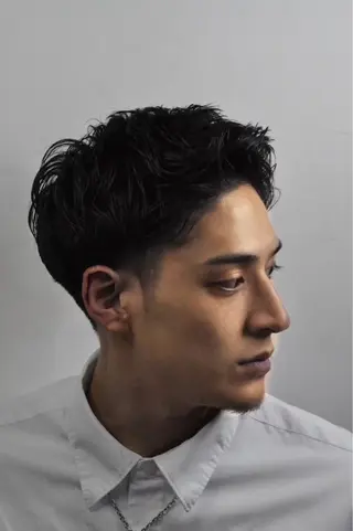 ショート メンズ 柴田 嘉文のヘアスタイル