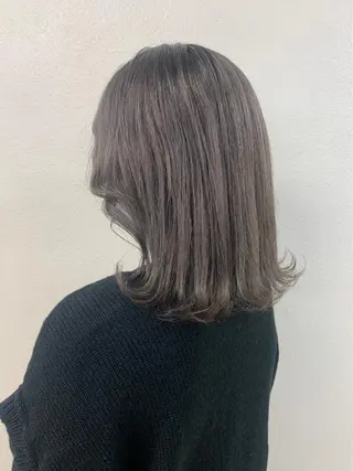 ミディアム 顔周りレイヤー/新宿 /モテ艶カラー/航介のヘアスタイル