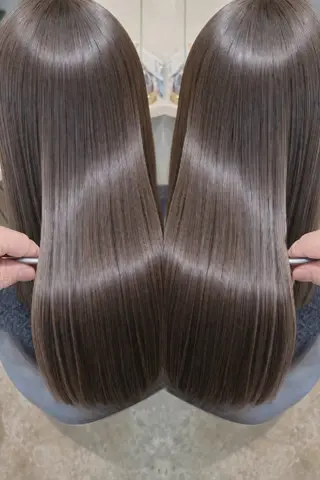ロング 縮毛矯正✨艶髪 シノハラ✨髪質改善のヘアスタイル