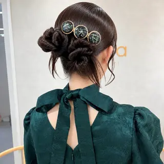 ヘアアレンジ 半個室/透明感カラー /SAKURAのヘアスタイル