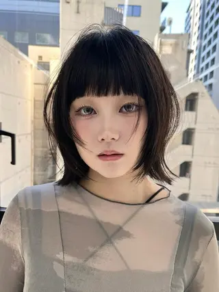 ショート 渋谷ショート、パーマ 美容師vain はるのヘアスタイル