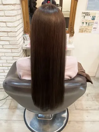 ロング カラー 元自衛官美容師 つや。のヘアスタイル