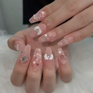 ネイル Sora nail 長さ出し専門店のネイルデザイン
