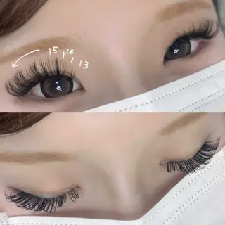 マツエク・マツパ 中野 恵美菜のマツエク・マツパデザイン