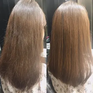 セミロング パーマ 上條 航平のヘアスタイル