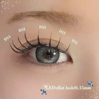 マツエク・マツパ Lucia 椿原のマツエク・マツパデザイン