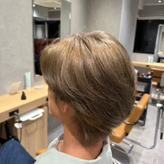 カラー メンズ YUZU 🤖💎のヘアスタイル