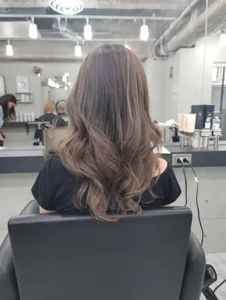 ロング カラー パーマ ❇️安達 優心❇️ レイヤー/艶髪特化のヘアスタイル