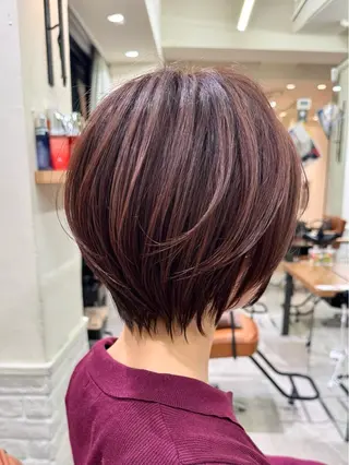 ショート カラー お悩み解決ショート/ 似合わせカット/といのヘアスタイル