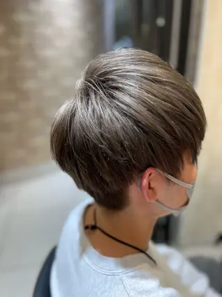 ショート カラー メンズ 【メンズ限定】メンズ スタイル特化美容師のヘアスタイル