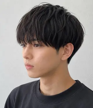 メンズ 菅野谷 琉那のヘアスタイル