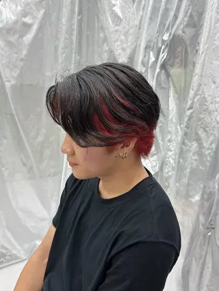 カラー メンズ 三宮/ダメージレス カラー/HAYATOのヘアスタイル