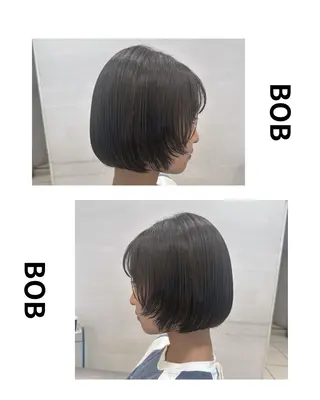ショート 松下仁美 /切りっぱなしボブのヘアスタイル