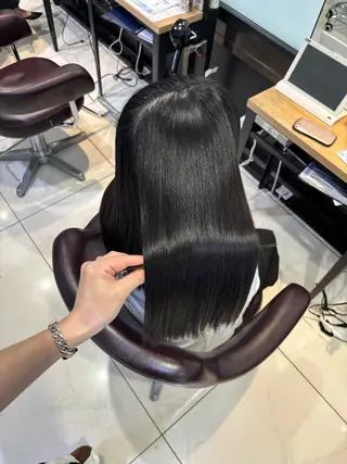 ロング カラー 🩵レイヤー✖︎ 髪質改善🩵リョウヤのヘアスタイル